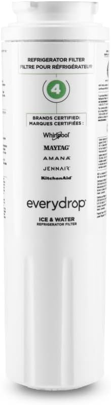 everydrop® by Whirlpool Ice and Water Refrigerator Filter 4, EDR4RXD1, Single-Pack