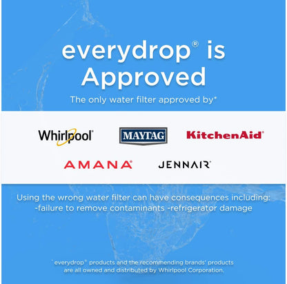 everydrop® by Whirlpool Ice and Water Refrigerator Filter 5, EDR5RXD1, Single-Pack